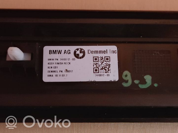 BMW X3 G01 Listwa progowa boczna 7410012