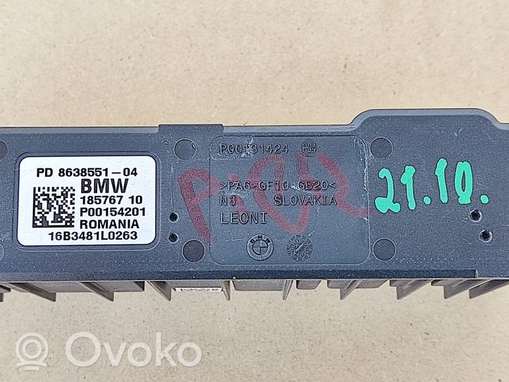 BMW X3 G01 Barošanas vadības bloks 8638551