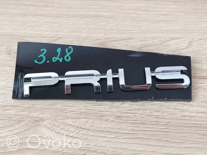 Toyota Prius (XW50) Logo, emblème de fabricant 