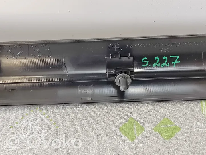 BMW 4 F32 F33 Priekinio slenksčio apdaila (vidinė) 7277640