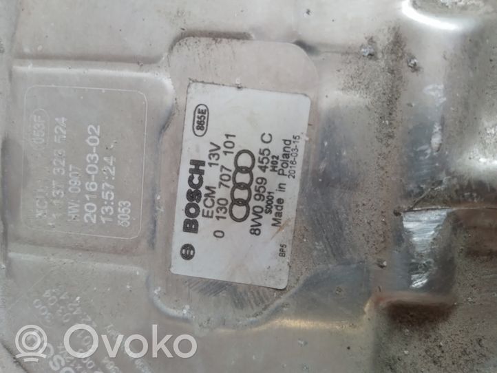 Audi A4 S4 B9 Elektryczny wentylator chłodnicy 8W0959455C