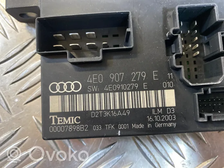 Audi A4 S4 B6 8E 8H Valomoduuli LCM 4E0907279E