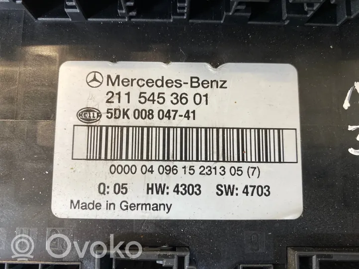 Mercedes-Benz E W211 Sulakemoduuli 2115453601