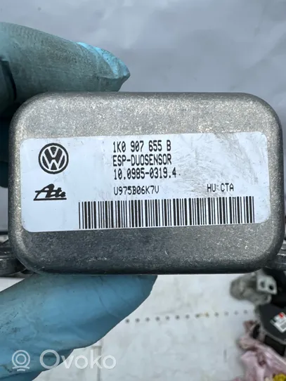 Volkswagen Golf Plus Sensore di imbardata accelerazione ESP 1K0907655B