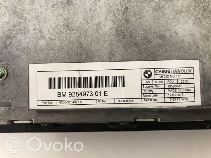 BMW 5 F10 F11 Monitori/näyttö/pieni näyttö BM928497301E