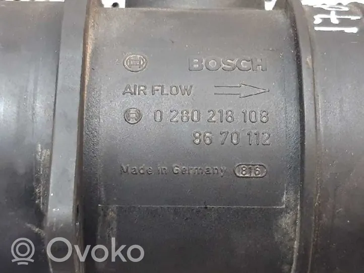 Volvo S80 Przepływomierz masowy powietrza MAF 0280218108