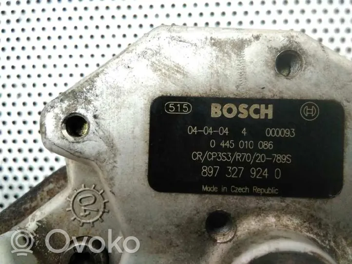 Opel Astra H Bomba de alta presión de inyección de combustible 0445010086