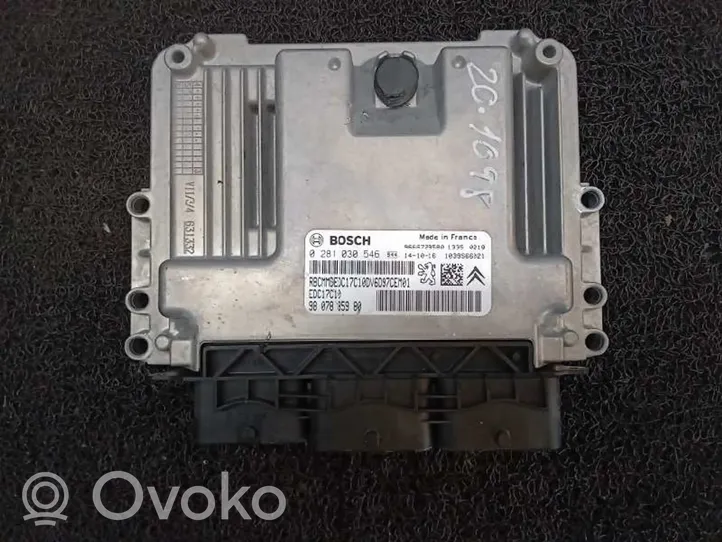 Citroen Berlingo Sterownik / Moduł ECU 0281030546