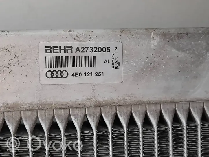 Audi A8 S8 D3 4E Radiatore di raffreddamento A2732005