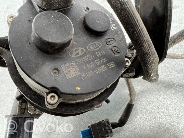 Hyundai Ioniq Electric auxiliary coolant/water pump 2510003HZ0