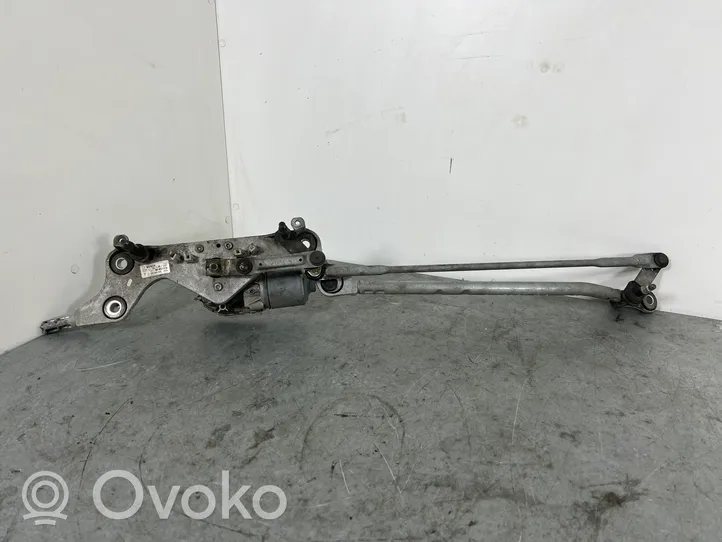 Volkswagen Touareg II Tringlerie et moteur d'essuie-glace avant 7P09551120