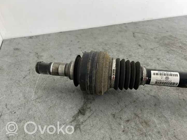 Volkswagen Touareg II Antriebswelle hinten 7P0501201G