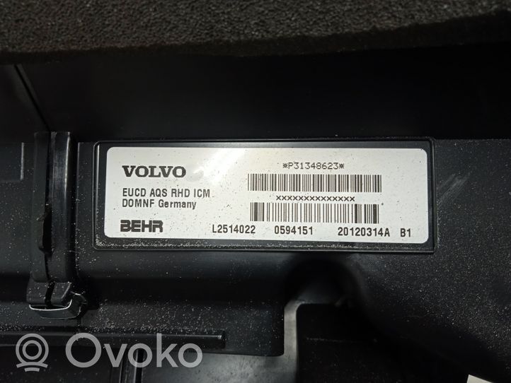 Volvo S60 Sisälämmityksen ilmastoinnin korin kokoonpano P31348623