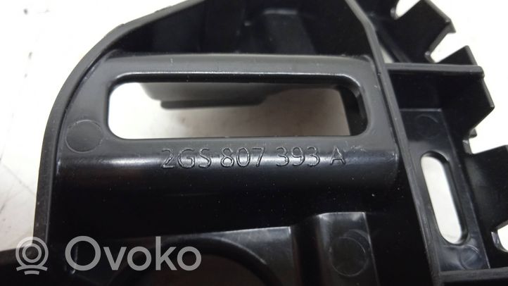 Volkswagen Polo VI AW Uchwyt / Mocowanie zderzaka tylnego 2gs807393a