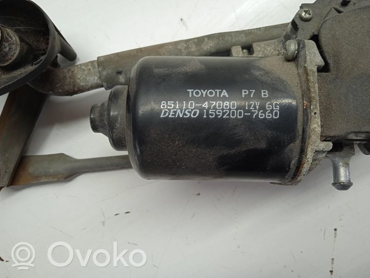 Toyota Prius (XW20) Etupyyhkimen vivusto 8511047080