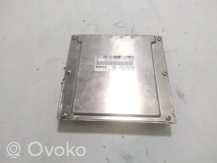 Mercedes-Benz C W203 Sterownik / Moduł ECU A0001535279