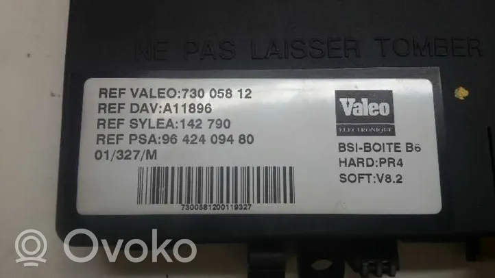 Citroen Xsara Picasso Modulo fusibile 9642409480