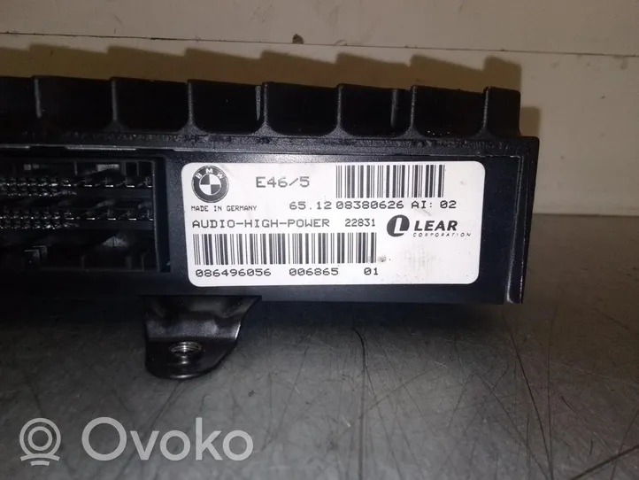 BMW 3 E46 Radio/CD/DVD/GPS-pääyksikkö 086496056