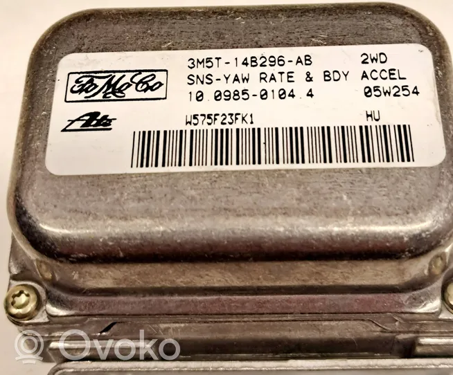 Volvo V50 ESP acceleration yaw rate sensor 3M5T14B296AB