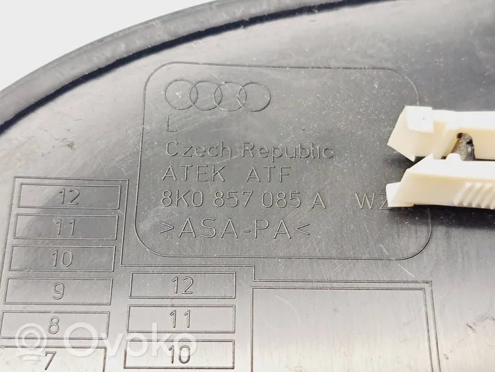 Audi A4 S4 B8 8K Panelės apdailos skydas (šoninis) 8K0857085A