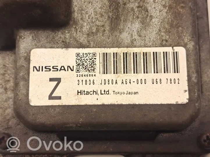 Nissan Qashqai Pavarų dėžės valdymo blokas 31036JD80A