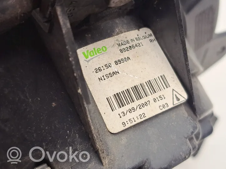 Nissan Qashqai Передняя противотуманная фара 261508990A