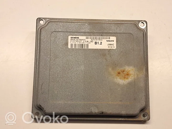 Volvo V50 Komputer / Sterownik ECU i komplet kluczy 30743219AA