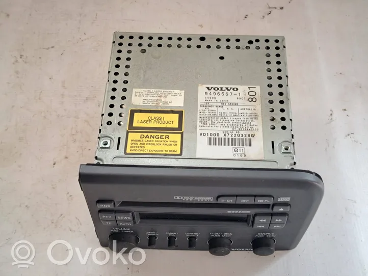 Volvo S80 Radio/CD/DVD/GPS head unit HU801