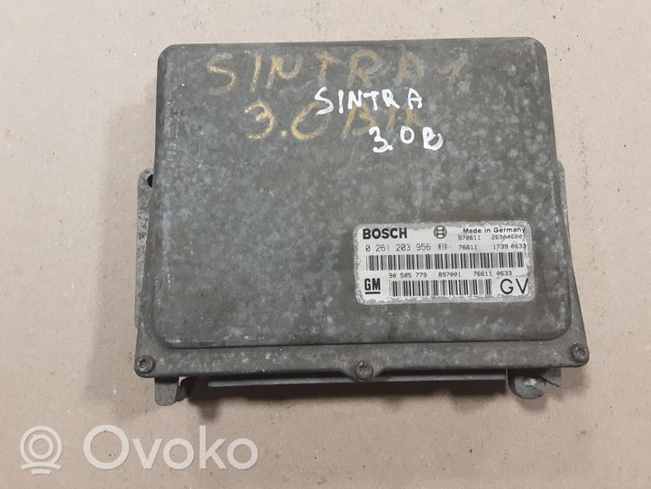 Opel Sintra Sterownik / Moduł ECU 0261203956