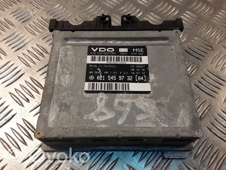 Mercedes-Benz E W124 Engine control unit/module 0215459732