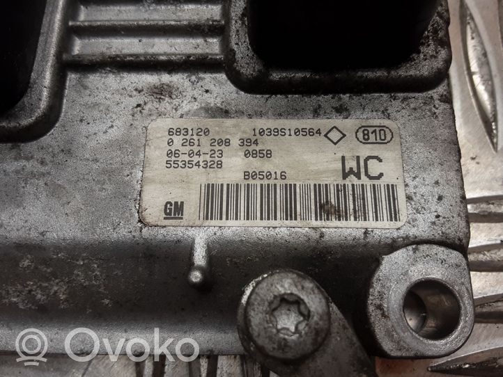 Opel Tigra B Calculateur moteur ECU 55354328