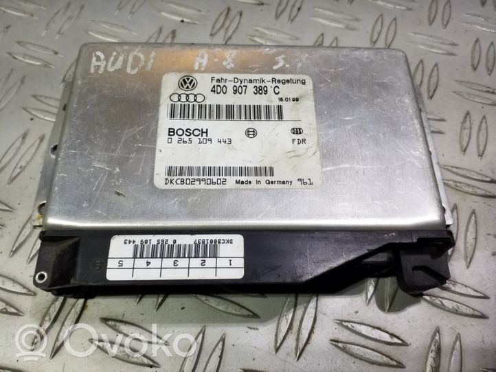 Audi A8 S8 D2 4D Sterownik / Moduł ECU 0265109443