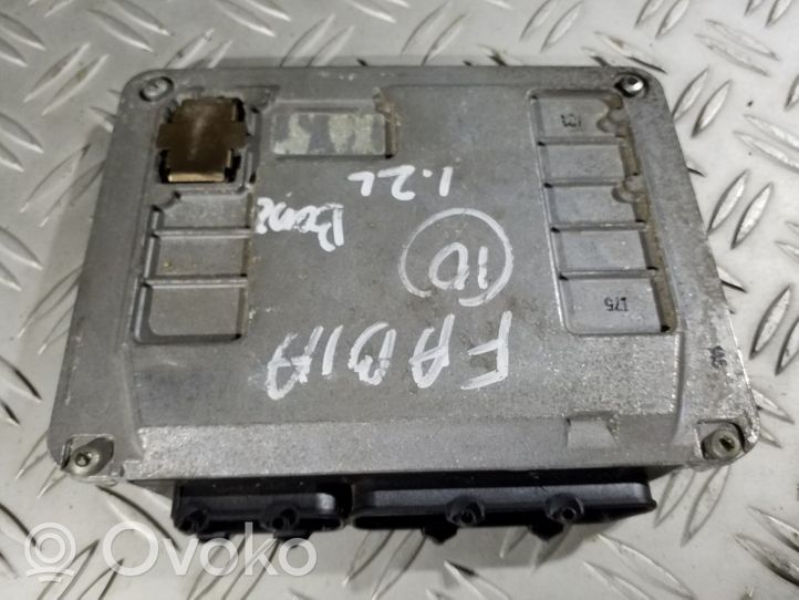 Skoda Fabia Mk2 (5J) Engine control unit/module 03E906023AC