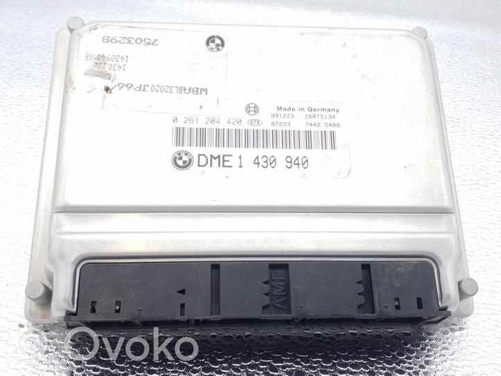 BMW 3 E36 Galios (ECU) modulis 1430940