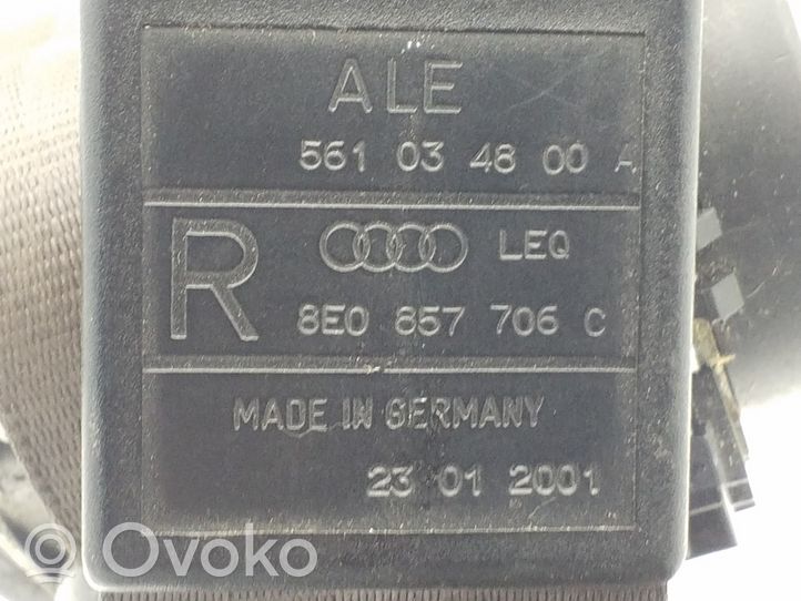 Audi A4 S4 B5 8D Pas bezpieczeństwa fotela przedniego 8E0857706C