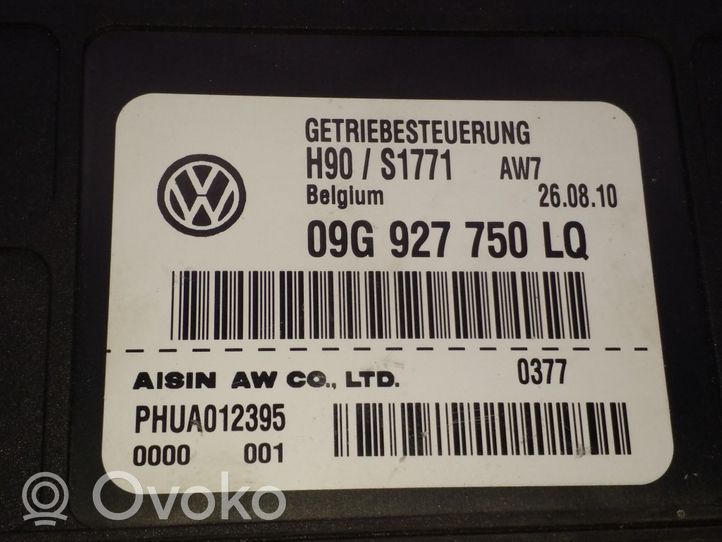 Volkswagen Tiguan Pārnesumkārbas vadības bloks 09G927750LQ