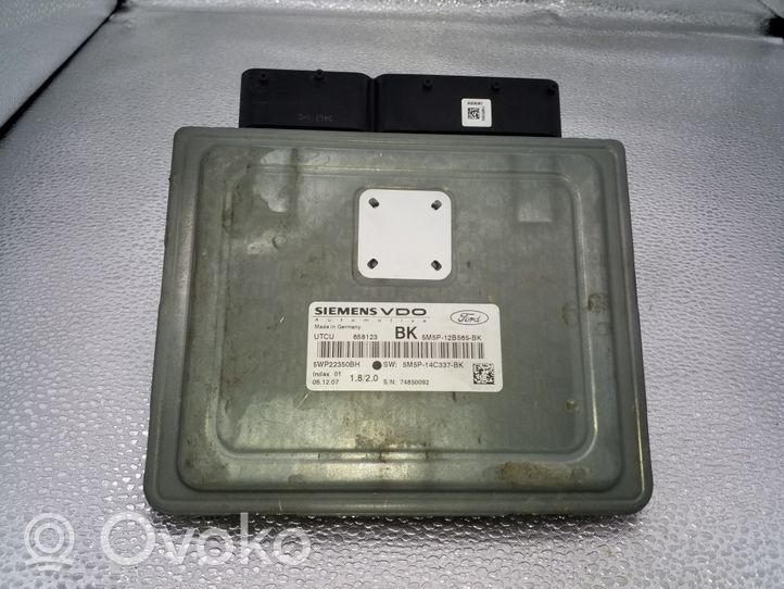 Ford C-MAX I Module de contrôle de boîte de vitesses ECU 5M5P12B565BK