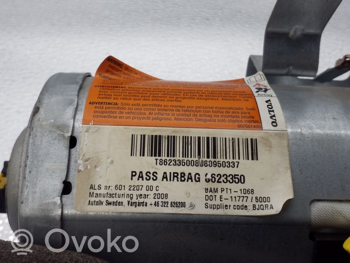 Volvo S40 Poduszka powietrzna Airbag pasażera 8623350