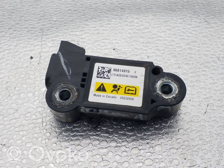 Opel Antara Sensore d’urto/d'impatto apertura airbag 96814915