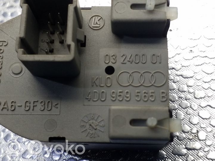 Audi A8 S8 D2 4D Interruptor del espejo lateral 4D0959565B