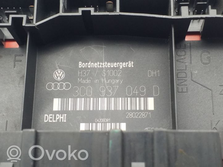 Volkswagen PASSAT B6 Power management control unit 3C0937049D