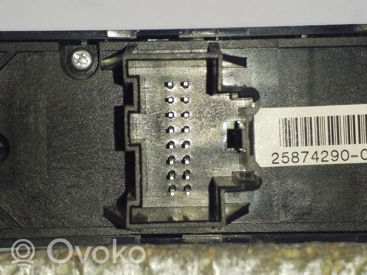 Opel Antara Hazard light switch 25874290