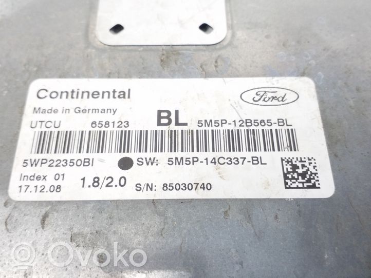 Ford C-MAX I Komputer / Sterownik ECU silnika 5M5P12B565BL