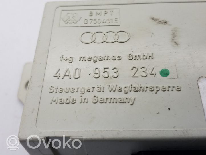 Audi A4 S4 B5 8D Ajonestolaitteen ohjainlaite/moduuli 4A0953234