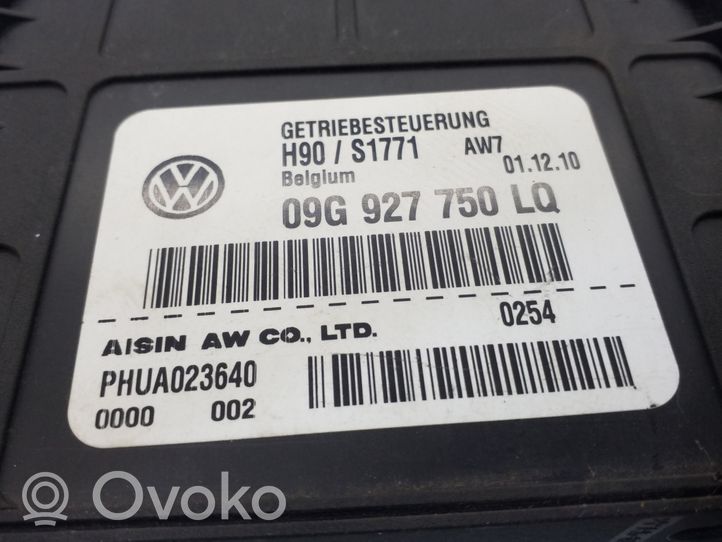 Volkswagen Tiguan Pavarų dėžės valdymo blokas 09G927750LQ