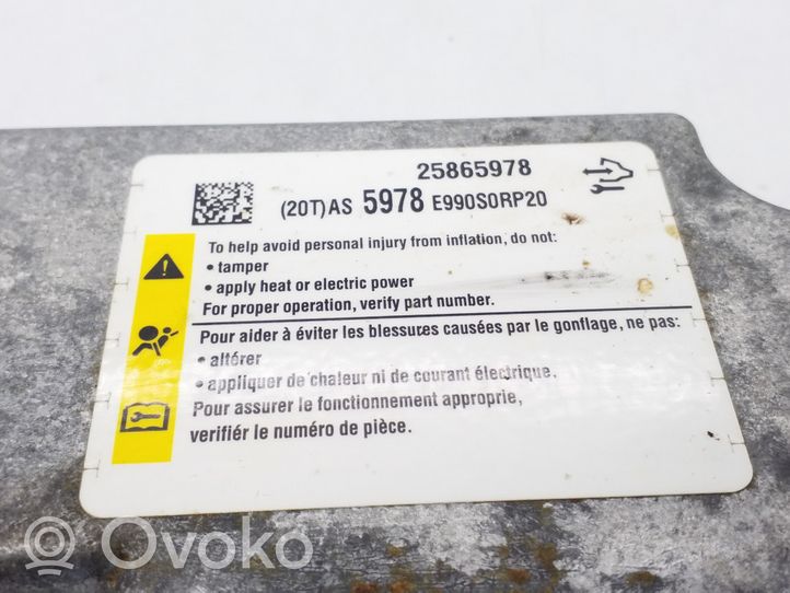 Saturn Vue Module de contrôle airbag 25865978