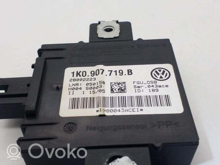 Volkswagen Golf Plus Boîtier module alarme 1K0907719B