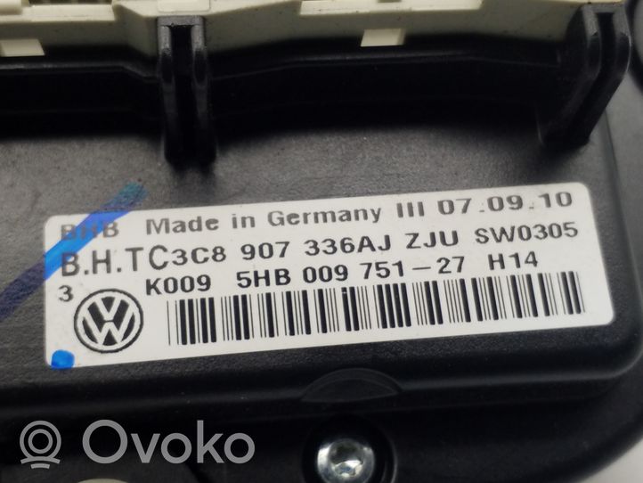Volkswagen PASSAT CC Panel klimatyzacji 3C8907336AJ