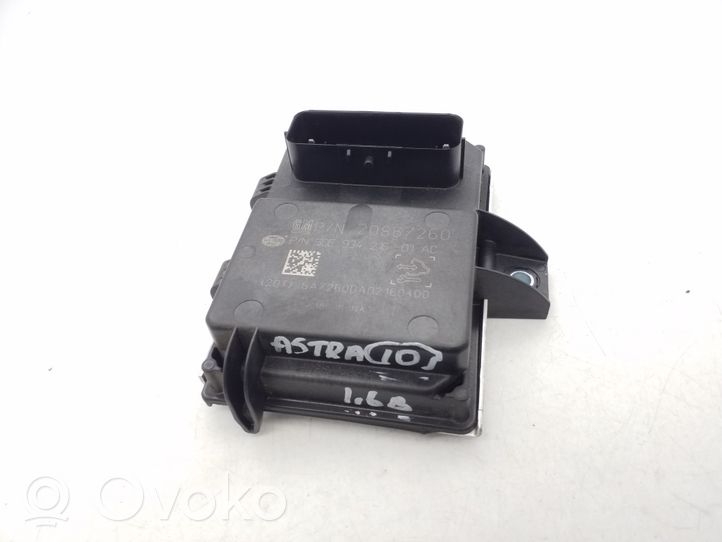 Opel Astra J Degalų (kuro) siurblio valdymo blokas 20867260