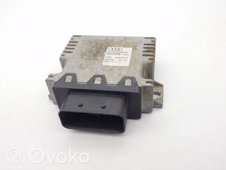 Audi A8 S8 D3 4E Polttoaineen ruiskutuspumpun ohjainlaite/moduuli 4E0906093B